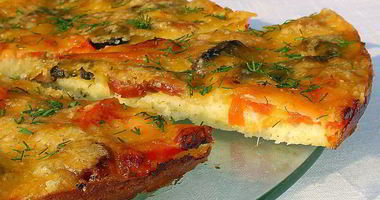 Рецепт Пиццы на кабачковой основе