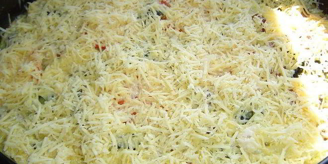 Рецепт пиццы на кабачковой основе