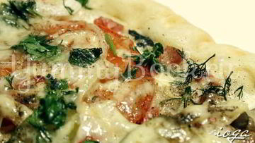 Рецепт Пиццы с колбасой