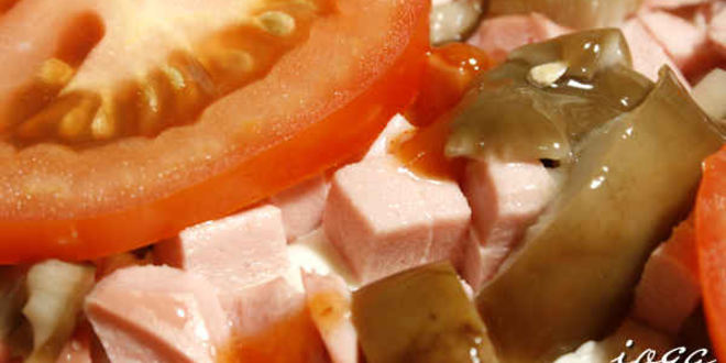 Рецепт пиццы с колбасой