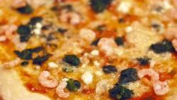 Рецепт Пиццы с креветками