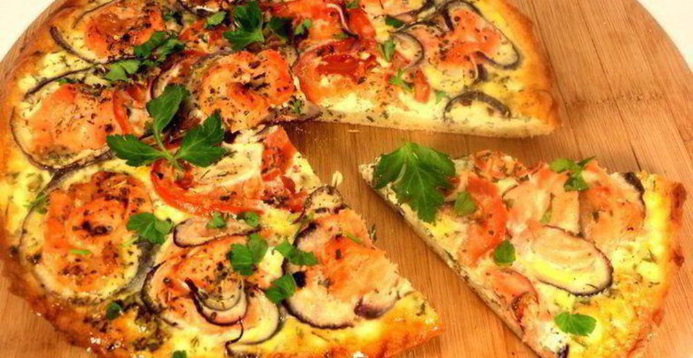 Рецепт круассан с семгой и сливочным сыром