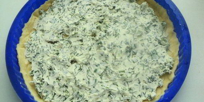 Рецепт пиццы с семгой и сливочным сыром