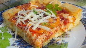 Рецепт Пиццы в сицилийском стиле