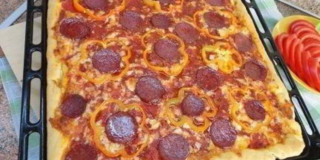 Рецепт пиццы в сицилийском стиле