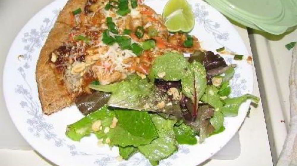 Как приготовить тайскую куриную пиццу