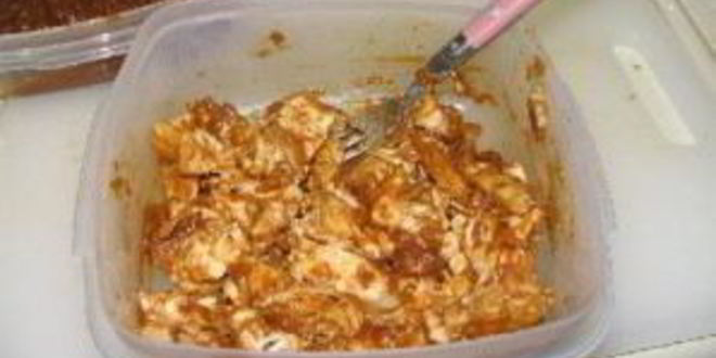 Рецепт тайской куриной пиццы