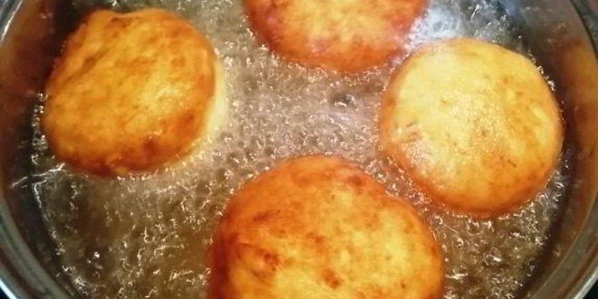 Рецепт картофельных пончиков с куриными кексами