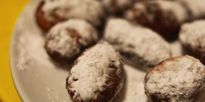 Рецепт кокосовых пончиков