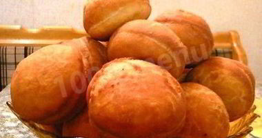 Рецепт Пончиков дрожжевых пышных с начинкой внутри