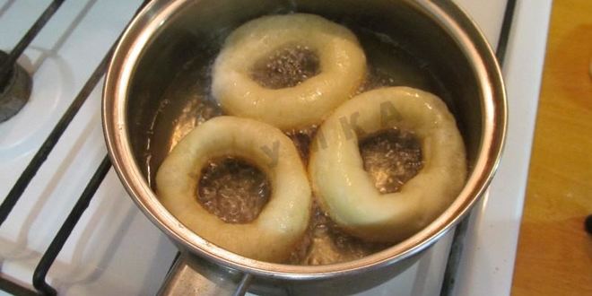 Рецепт пончиков классических на дрожжах