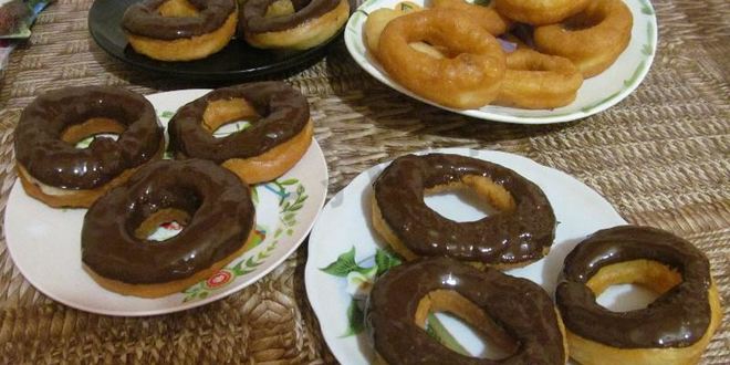 Рецепт пончиков классических на дрожжах