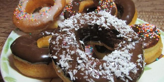 Рецепт пончиков классических на дрожжах