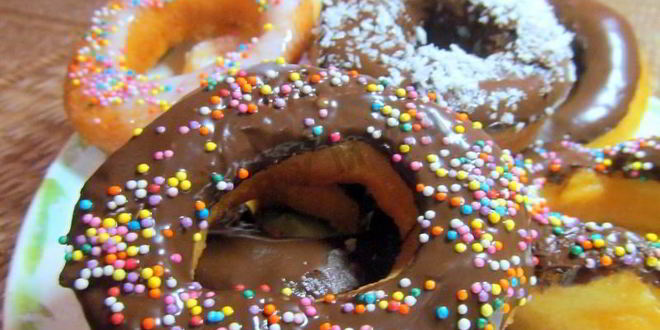 Рецепт пончиков классических на дрожжах