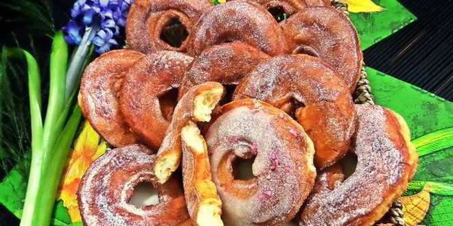 Рецепт пончиков нежных