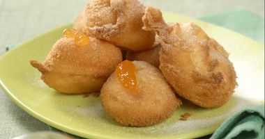 Рецепт Пончиков с абрикосами