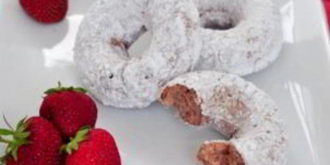 Рецепт пончиков с сахарной пудрой