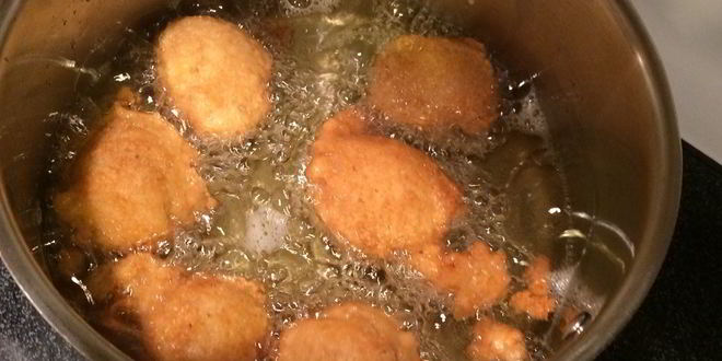 Рецепт пончиков-шариков с корицей