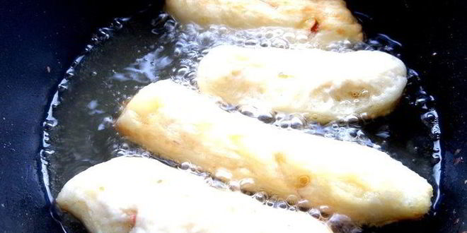 Рецепт творожных пончиков-батончиков