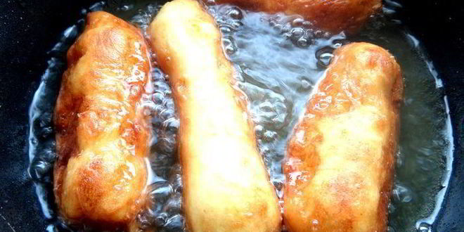 Рецепт творожных пончиков-батончиков