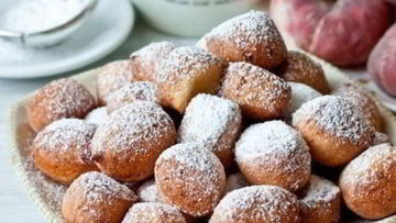 Рецепт Творожных пончиков