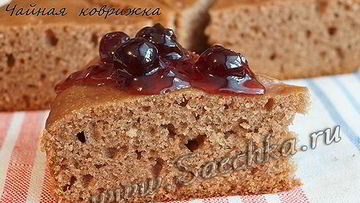 Рецепт Чайной коврижки постной
