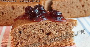 Рецепт Чайной коврижки постной