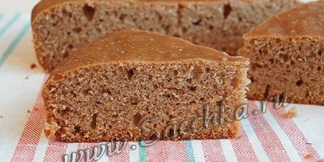 Рецепт чайной коврижки постной