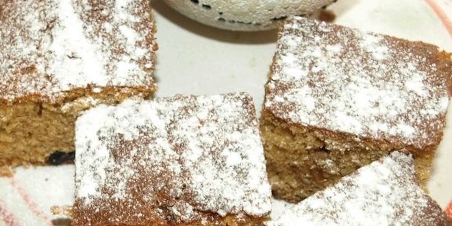 Рецепт имбирной коврижки с изюмом и вяленой клюквой
