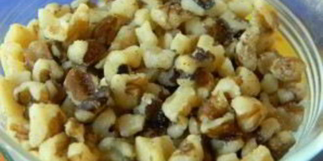 Рецепт коврижки медовой с изюмом