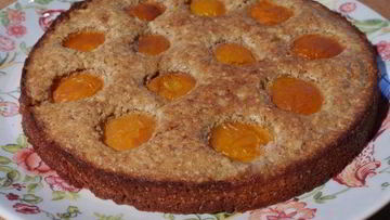 Рецепт Миндальной коврижки с абрикосами