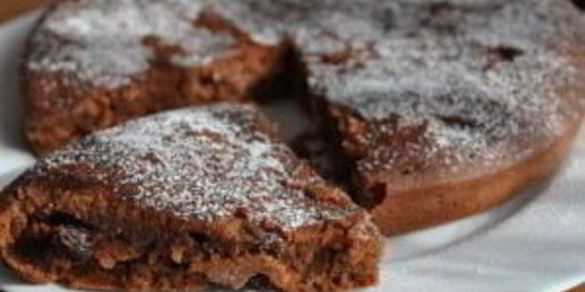 Рецепт постной коврижки с какао