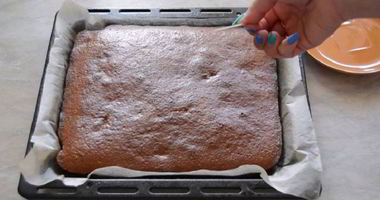 Рецепт Постной коврижки с вареньем