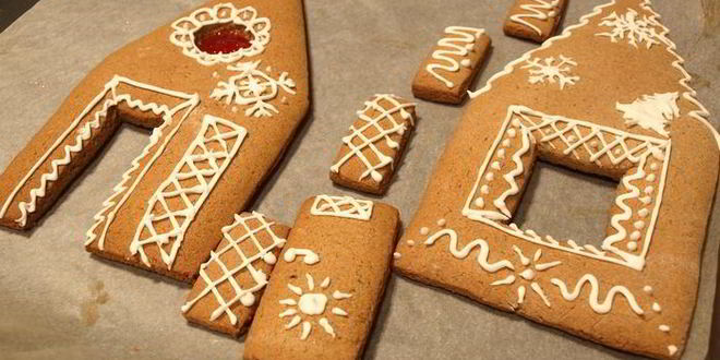 Рецепт пряничной деревушки