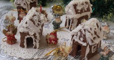 Рецепт Пряничных домиков на чашки