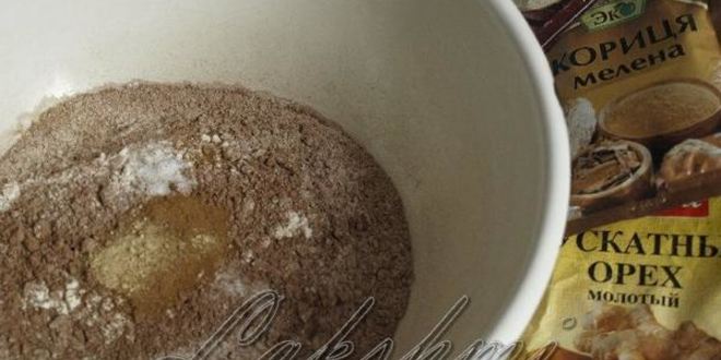 Рецепт пряничных домиков на чашки