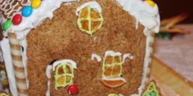 Рецепт рождественского пряничного ароматного домика