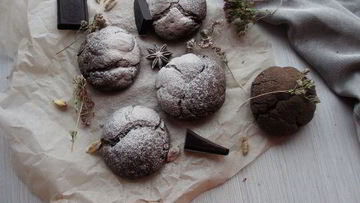 Рецепт Шоколадна-ореховых пряники