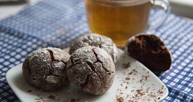 Рецепт Шоколадных пряников с трещинками