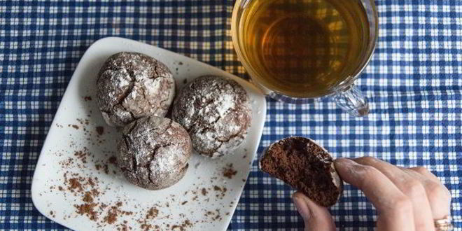 Рецепт шоколадных пряников с трещинками