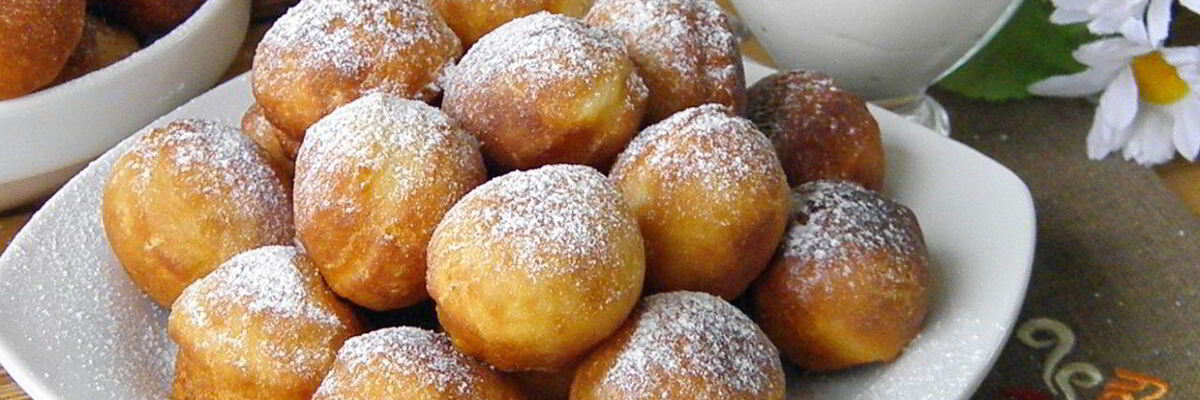 Рецепт Пышек на кефире, жаренные на сковороде