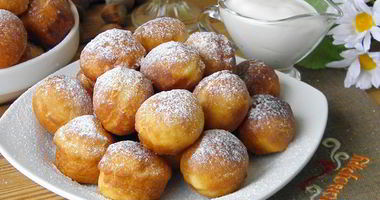 Рецепт Пышек на кефире, жаренные на сковороде