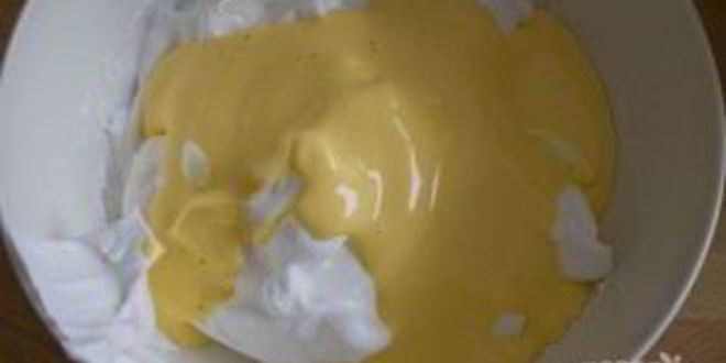 Рецепт бисквитной шарлотки