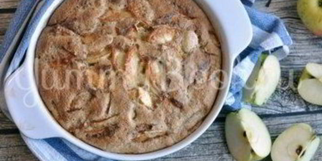 Рецепт классической шарлотки с яблоками
