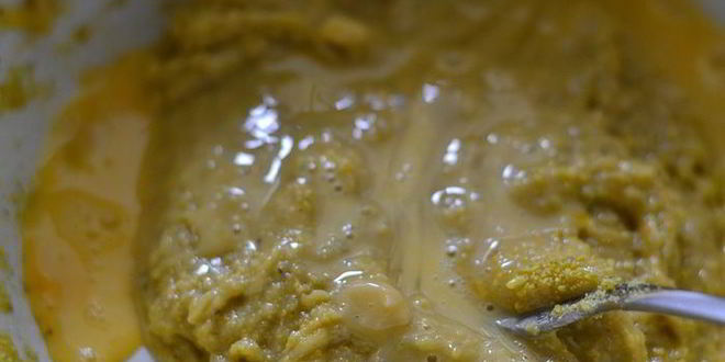 Рецепт клубнично-фисташковой шарлотка