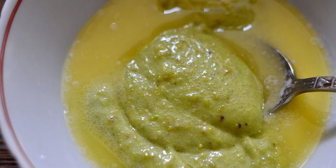 Рецепт клубнично-фисташковой шарлотка