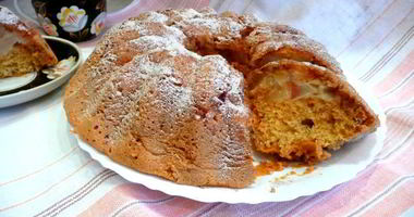 Рецепт Пирога шарлотка с грушей