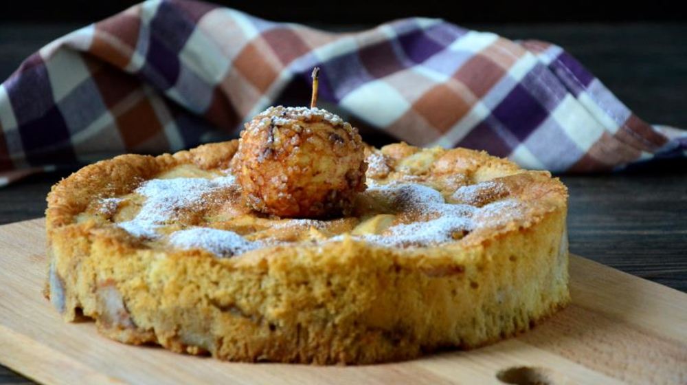 Как приготовить пьяную шарлотку