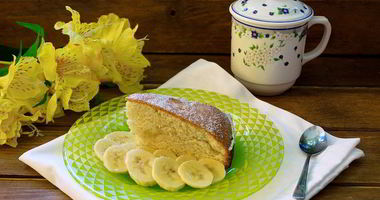 Рецепт Шарлотки с бананами