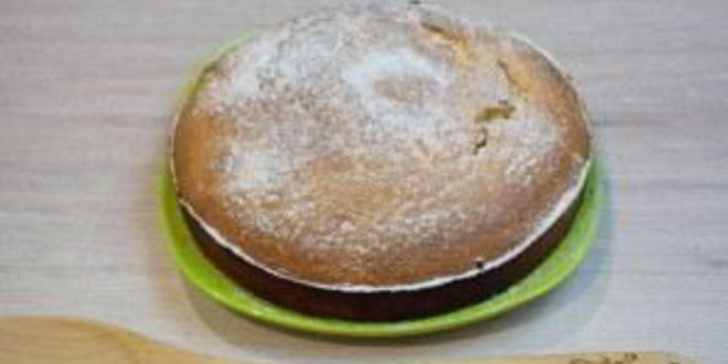 Рецепт шарлотки с бананами